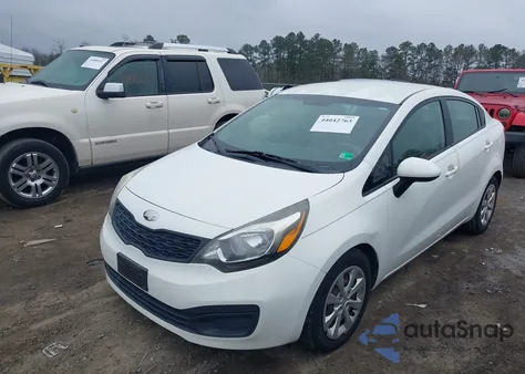 2014 Kia Rio Lx from USA, damaged, VIN KNADM4A3XE6353353
